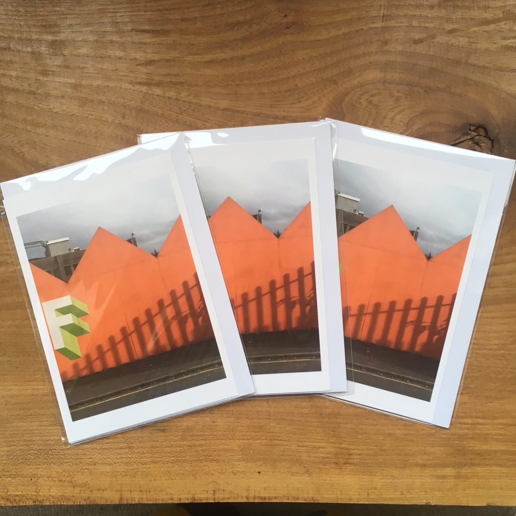 Three photo print cards