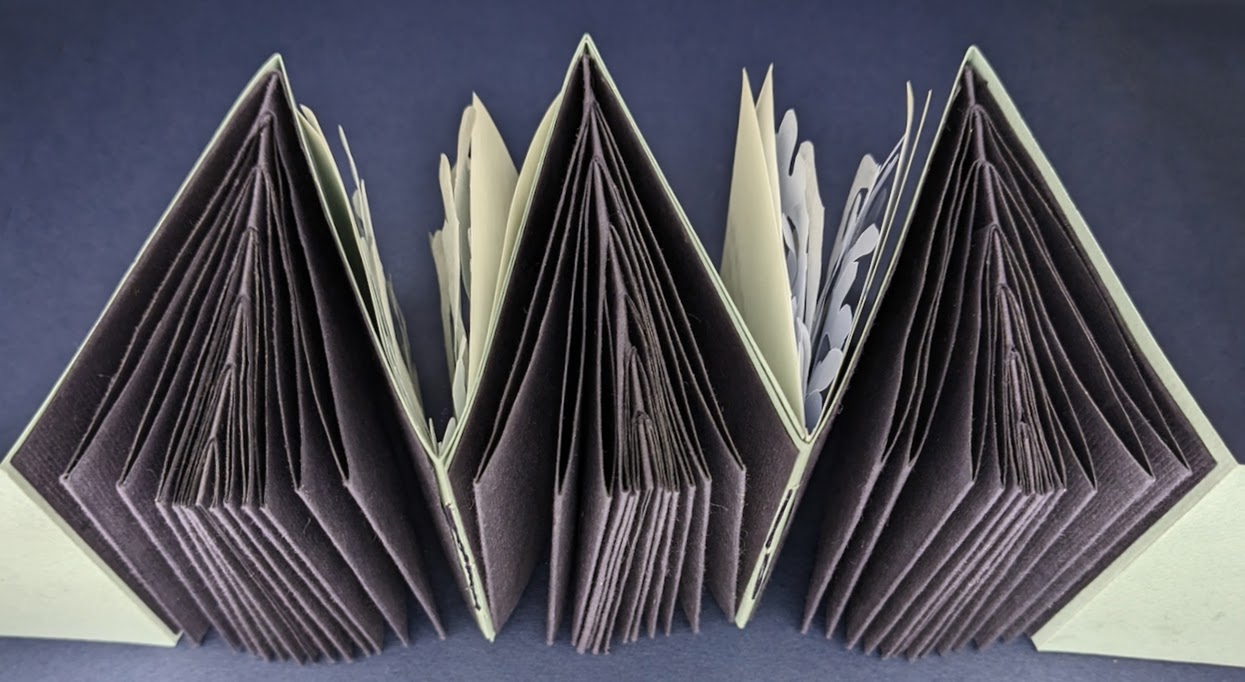 The Ocean artists book by Elaine Robson