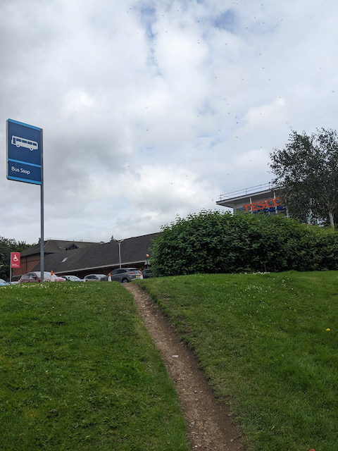 Tesco Desire Path